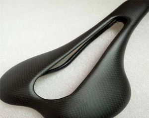 Longand 3K Carbon Fiber Road Bike Saddle Mountain Bike MTB Cykelstol Saddle Cushion Hollow Seat Bicycle Accessories5008780