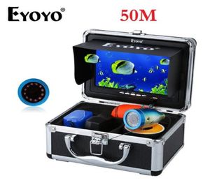 Eyoyo 50M 7quot Fish Finder Underwater Ice Fishing Camera 12pcs Led Fishfinder Winter Carp Tackle Accessories2021867