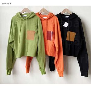 Autumn and Winter Anagram Hoodie Women Plus Veet Jackets Hoody Sports Designers Sweater Chothing Loose Short Clothes