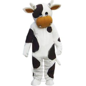 Halloween Hot Sales Cow mascot Costume for Party Cartoon Character Mascot Sale free shipping support customization