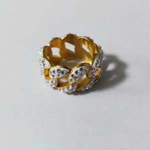 Designer CH Cross Chromes Brand Ring for Women Unisex Gold Diamond Open Ornament Heart Jewelry Fashion Classic Rings Lover Gifts New 2024 Free Shipp 2YXE