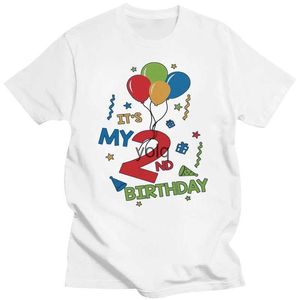 メンズTシャツ新しい半袖メンズTシャツファッション2018リルシャツIT私の2番目のバーデー幼児T-Shirtyolq