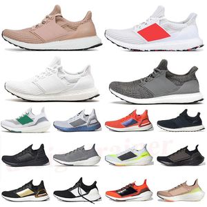 Ultraboosts 2 män kvinnor som löpar skor ultra 20 4.0 trippel svart solenergul gulguldröd vit walker uppfödda sport utomhus mjuk sula designer sneakers tränare tränare