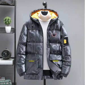 Men and Women the Same Couple Goose Down Jacket Silicone Casual Designer Style Windproof Padded Coat 2023 Sailormoon Undefined Lallemen Solid Color Top High