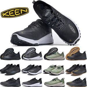 Classic running shoes Keen ZIONIC WP For Men Triple Black White Gold Green Women Outdoor Sports Trainers size 36-45
