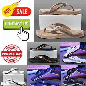 Free shipping Designer Casual Platform Slides Slippers Men wear-resistant anti slip Rubber breathable soft soles flip flops Flat Summer Beach Slipper