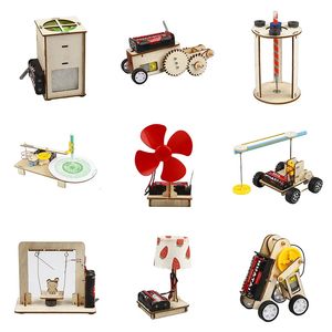 Toys for children robot science Creative Inventions Motor Ability Of Children Active Thinking DIY Electronic Kit Technology Toys 240112