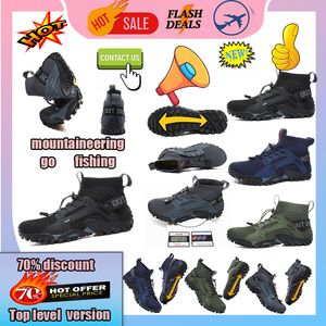 Designer Casual Platform Hiking Shoes Men Woman wear-resistant anti slip mesh fabric Quick Drying Creek Tracing Shoes Outdoor Camping sneakers