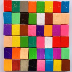 Art craft Flexible And Enough Strength Polymer Clay Modeling Oven Bake Hand Craft Total 24 Color Kids Puzzle Toy Plasticine 240112