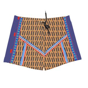 Designer masculino Trunks Letra completa impressão quich swim seco de verão férias praia