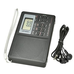 Radio Radio cyfrowe z budzikiem śpiąca licznik czasu stereo obsługiwany stereo odbiornik radiowy AM/FM/SW Home Portable głośnik