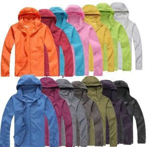 2018 NEUE Sommer Neue Marke Frauen der Männer Schnell Trocknende Outdoor Casual Sport Wasserdichte UV Jacken Mäntel Windjacke Schwarz 909