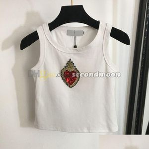 Mulheres Tanques Camis Brilhante Lantejoulas Top Mulheres Primavera Verão Colete Esporte Ao Ar Livre Tops Designer Respirável Yoga Tee Drop Delivery Vestuário Clo Otshj