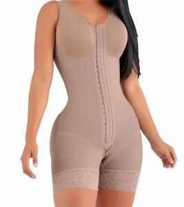 Waist Tummy Shaper High Compression Short Girdle With Brooches Bust For Daily And Post Use Slimming Sheath Belly Women 2210209634409