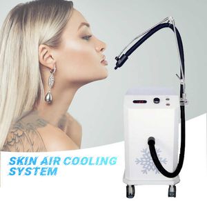2024 Bekväm terapi Cryo Cooling Machine Cold Air Skin Cooling Hair Removal Machine för laserbehandling