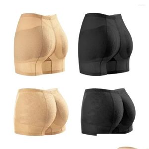 Calcinha feminina hip bottom hip-lift mulheres bupads sem costura y estofamento potenciador push up levantador shaper drop entrega vestuário underwea otc2g