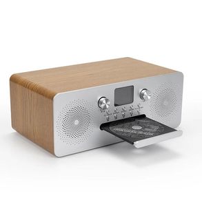 Alto-falantes 2022 Novo 30W Multifuncional Portátil Bluetooth Speaker Smart Speaker Rádio FM CD Player Despertador AUX Combinação Hifi Áudio