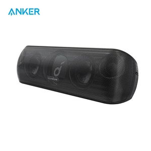 Alto-falantes Anker Soundcore Motion + Plus Alto-falante Bluetooth com HiRes 30W de áudio, graves e agudos estendidos, alto-falante portátil HiFi sem fio