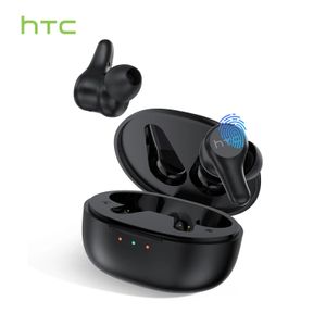 Słuchawki HTC EMO1 Prawdziwe bezprzewodowe słuchawki ANC+ENC Redukcja Smart Touch Control Super Bass Ipx5 Gra muzyka sportowa Bluetooth Sardhphone