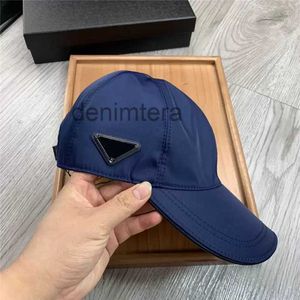 Designer Hüte Mode Nylon Baseball Caps Schwarz und Blau Unisex Casquette Klassische Buchstaben Designer Herren Damen Eimer Hut 6YQR