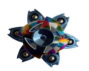 Новый двухслойный спиннер детская игрушка Hand Spinner Tik Tok с такими же пальчиковыми спиннерами завод9394529