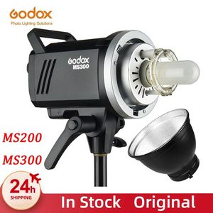 Aksesuarlar Godox MS200 200W veya MS300 300W 2.4G Build Kablosuz Alıcı Hafif Kompakt ve Dayanıklı Bowens Mount Studio Flash