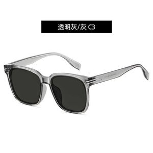 Designer Sunglasses Advanced UV resistant nylon sunglasses for fashionable travel, men and women's sunglasses, Korean version, large frame sun visor YOHF