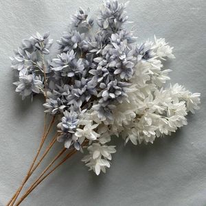 Fiori decorativi Fiore di pesco Fiore simulato Tavolo da pranzo per la casa Sala per celebrazioni di nozze Decorazione di piante artificiali all'ingrosso