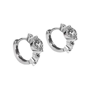 Sier Earrings With 0.5 Ct Moissanite 925 Womens Premium Engagement Anniversary Gift Jewelry Drop Delivery Dhmag