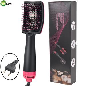 Dryer One Step Hair Dryer Brushes Hot Air Brush Straightener For All Types Eliminate Frizzing Tangled Knots Promote Healthy Shiny
