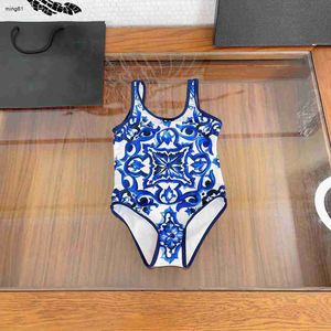 Swimsuit Summer Designer Cotton for Girls Kids Beachwear con stampa