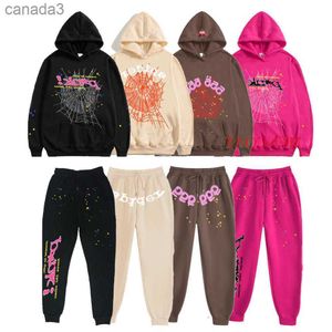 Spider Tracksuit SP5der Hoodie Man Young Thug 555555 Designer Sweatshirt Tvådel med kvinnors spindlar 555 billig loe 5oy9