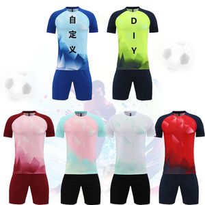 Fußball-Set, Herren-Trainingsteam-Set, individueller Ball, Kinder-Erwachsenen-Gruppe, individuelle Balluniform, mehrere Farben