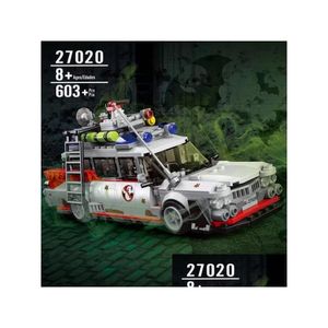 Lepin Blocks Mod King 27020 Movie Game Technic Static Version Ghost Bus Building 603pcs Toys for Kidsギフトドロップ配達DHHSL