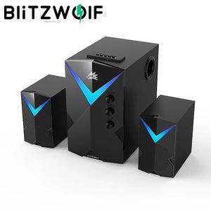 Lautsprecher BlitzWolf BWGT2 20 W PC-Computer-Gaming-Lautsprecher USB-Bluetooth-kompatible kabellose Lautsprecher HiFi-Stereo-Sound-Spiellautsprecher für PC