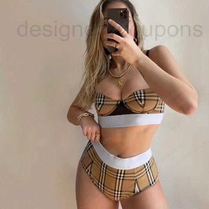 Kvinnors badkläder designer kvinnor bikini en bit baddräkter wimsuits designer sexig bikini två-stycken baddräkt mode badkläder set s m l xl w9mt