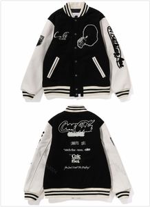 Shark Jacket Designer Varsity Jacket Stamping Brodered Letters Edition Edge Stand Shark Coat Par Baseball Jacket Bapes Jacket 3980