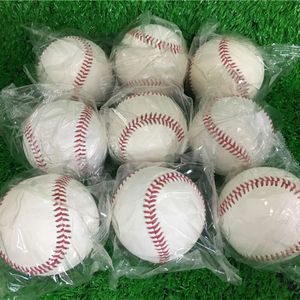 Baseball tutto denim 1 pezzo da 9 pollici squadra fatta a mano bianca sicura palla da pratica per bambini con fondo morbido utilizzata per l'allenamento 30 nucleo di cotone Beisbol duro 240113