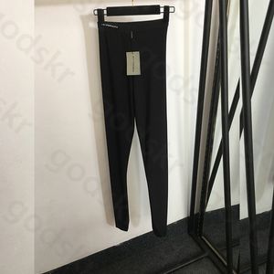 Streç zindelik tozlukları kadın tasarımcı spor pantolon moda moda yoga pantolon elastik bel pantolon