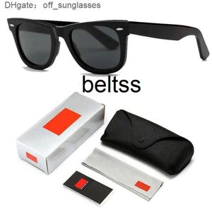 23 Ray Sunglasses Men Women Acetate Frame Size 52mm 54mm Glass Lenses Ban Sun Glasses With Box