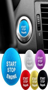 Car Start Engine Button Stop Key Accessories Replace Cover Switch Decoration Car Stickers For Bmw Interior Accessories9905000