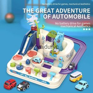 Diecast Model Cars Racing Rail Car Education Toys Ldren Track Adventure Game Brain Mechanical Interactive Train Toyvaiduryc