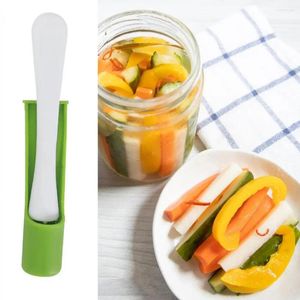 Forks Canning Fork Silicone Ring Stainless Steel Pickle Set Grabber Tool For Easy Olives Quick