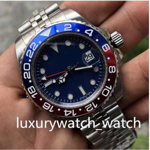 8 Stile Uhr Hochwertige schwarze grüne Zifferblattuhren BP 2813 Uhrwerk Blau / Rot Keramiklünette Saphirglas 40 mm Herrenuhren Armbanduhren mit Geschenkbox