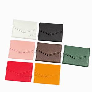 Credit Card Holder for Men Bank Cards Holders Genuine Leather Wallet Mini Money Clips Business Luxury Women Small Purse Pouch Phone Pouches coin pockets Change bag
