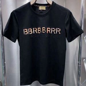 Herren T-Shirt Designer Shirt T-Shirt Damenbrief Druck Sommer Baumwolle Übergroße lässige T-Shirt asiatische Größe