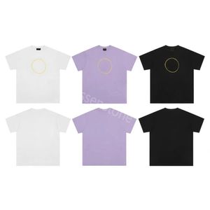 24ss Men's draw t shirt with sun Printed Men Women Tee Polo smlie face Fashion Casual Crew Neck Short Sleeve Summer Clothes