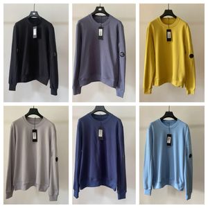 رجال الرجال مناشيرات Sweatshirts 22SS الرجال واحد العدسات سترة العلامة التجارية عروض الأكمام الطويلة الطويلة مصمم من النوع الثقيل من النوع الثقيل للرجال الشركات الفاخرة Oneck Cp Compagnie Com