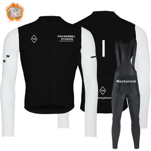 PNS Cycling Clothing Man Winter Woman Set Ubrania rowerowe MTB rowerowe koszulki Mężczyźni Long Padding Men's 240112