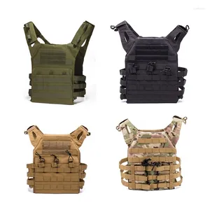 Hunting Jackets Tactical Vest Military Back Panel Paintball Lightweight Outdoor Protection